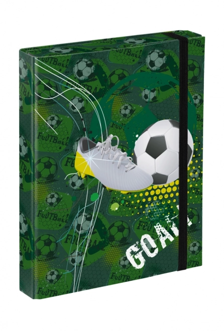 Football Design Durable School Notebook Folder A5