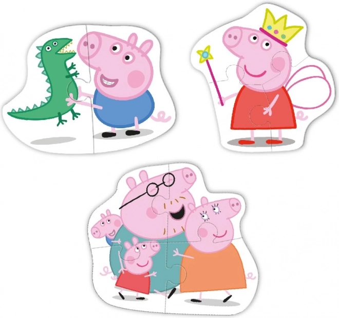 Puzzle Peppa Pig Family