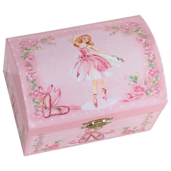 Goki Musical Jewelry Box with Ballet Slippers