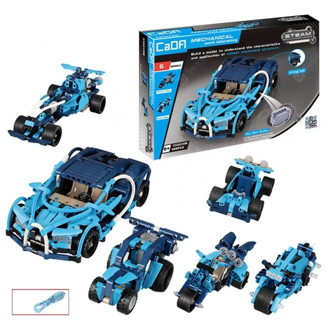 Creative Building Blocks - Stunt Vehicles Set