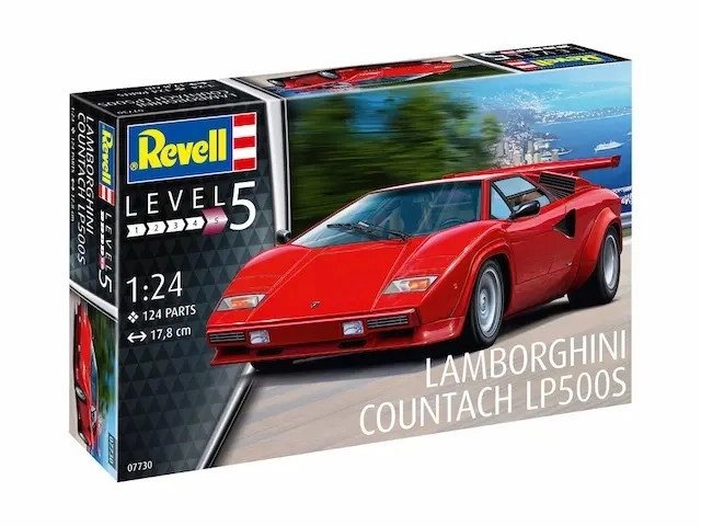 Lamborghini Countach Model Kit 1/24