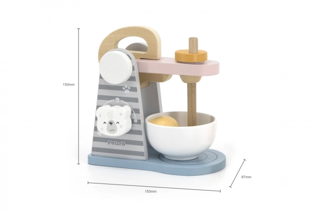 Wooden Toy Mixer