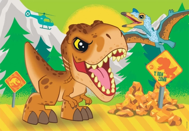 Jurassic World Puzzle Set for Kids