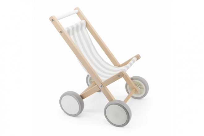 Wooden Doll Stroller