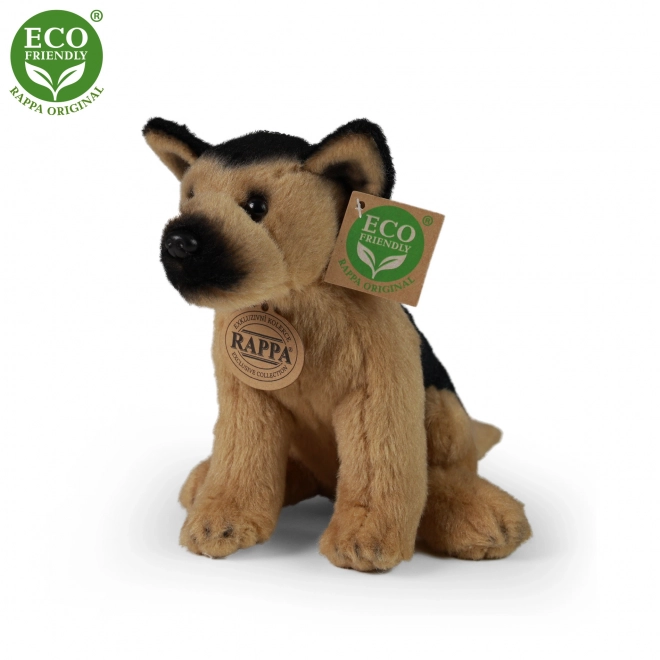 Plush Sitting Dog 20 cm Eco-Friendly