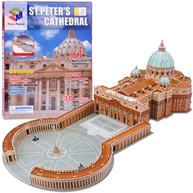 3D Puzzle St. Peter's Basilica Vatican