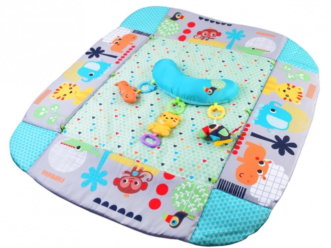 Large Multi-functional Baby Play Mat 5-in-1 – Red