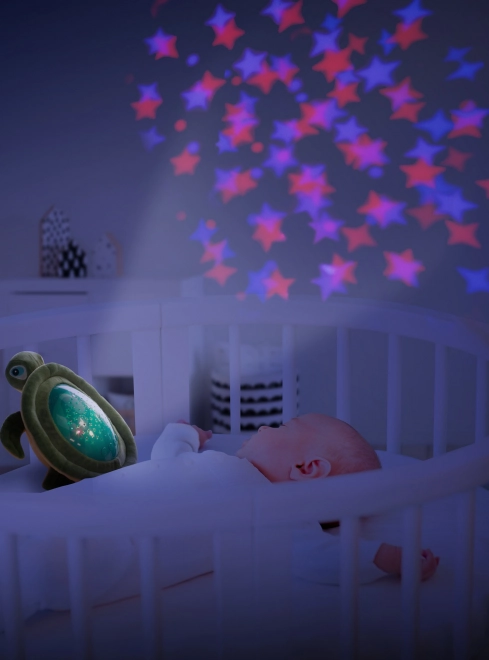 Plush Turtle with Projector