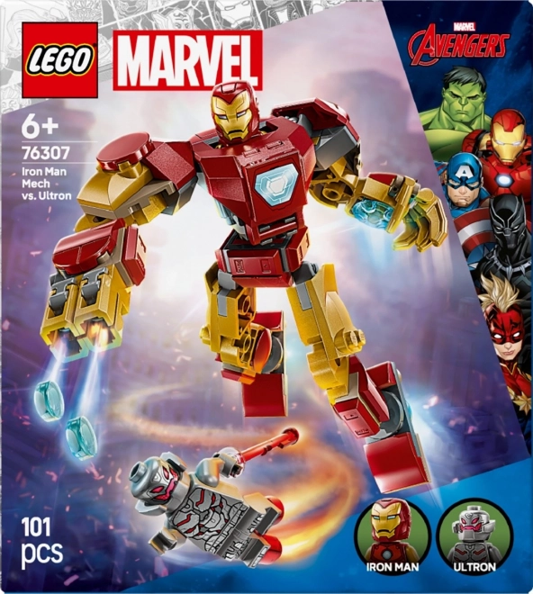 Lego Marvel Iron Man Mech vs Ultron