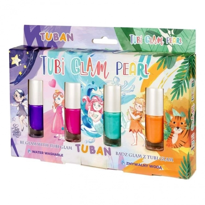 Tubi Glam Pearl Nail Polish Set