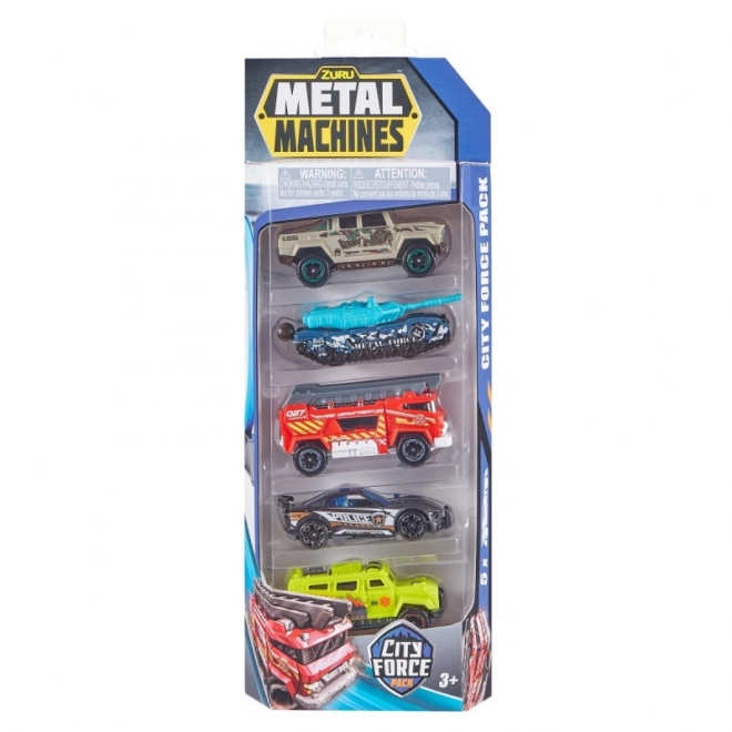 Metal Machines City Forces Vehicle Pack