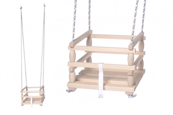 Wooden Baby Swing