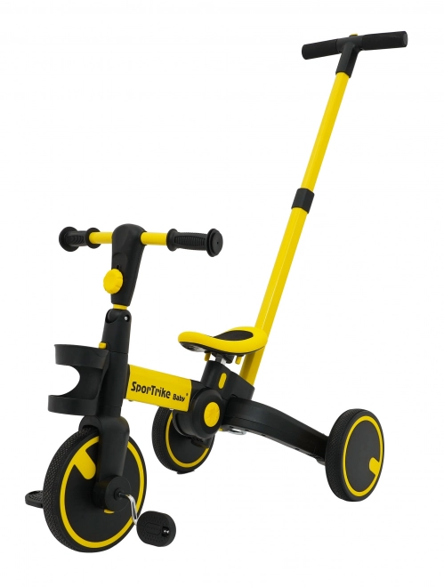 Yellow Happy Bike 3-in-1 Sportrike