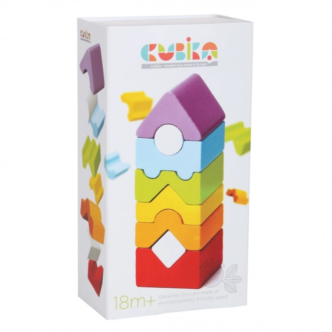 Cubika Wooden Puzzle Tower