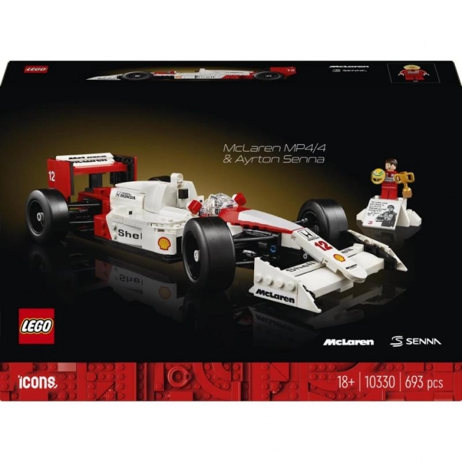 Lego Icons McLaren MP4/4 & Ayrton Senna Set