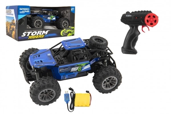 Remote Control Off-Road Buggy Blue 22cm