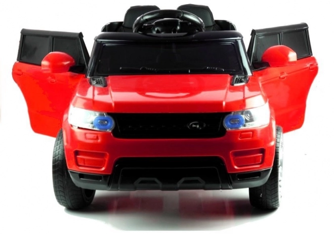 Battery-Powered Ride-On Car Red