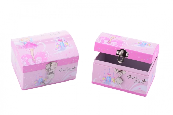 Piggy Bank with Metal Lock for Princesses