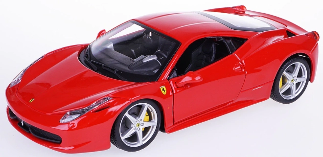 Die-cast Ferrari 458 Italia Red Model