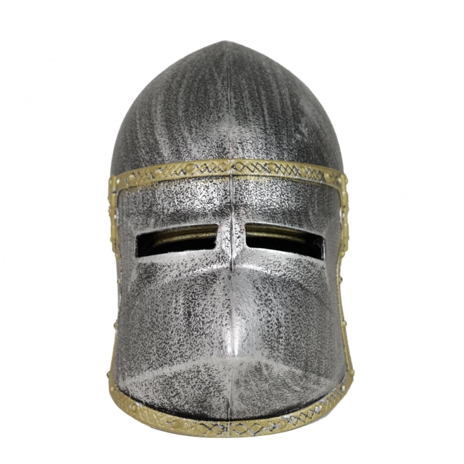 Knight Helmet with Openable Visor