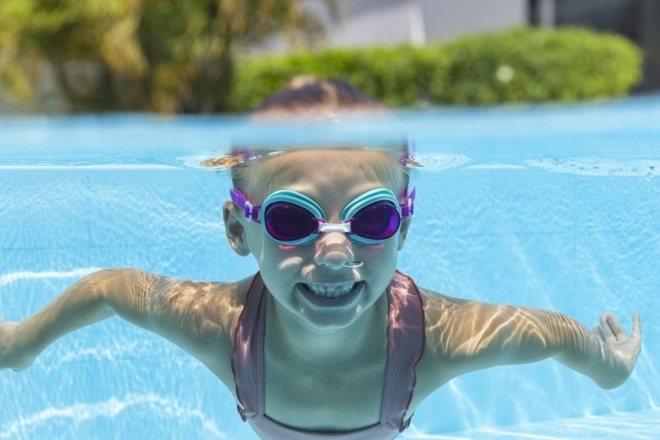 Schwimmbrille Aqua Burst für Kinder - 3er Pack
