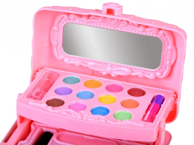 Pink Large Beauty Case Set