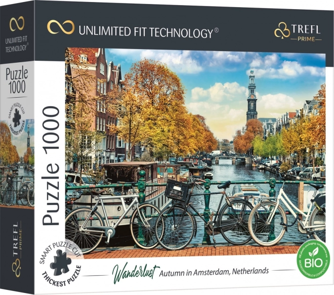 Trefl Puzzle Wanderlust: Autumn in Amsterdam 1000 Pieces