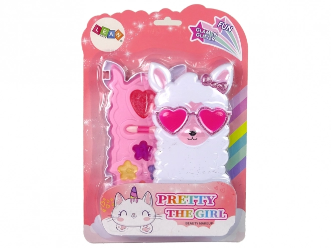 Pink Llama Makeup Set for Girls