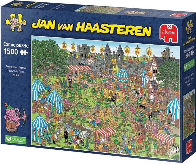 Jumbo Puzzle Jan van Haasteren Festival Robina Hooda 1500 Pieces