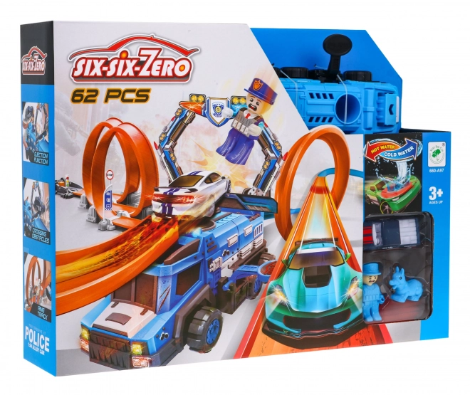 Extreme Racing Track for Kids 3+ with Color Changing Car and Dual Loops