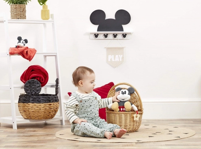 Mickey Mouse Plush Activity Toy with Teether