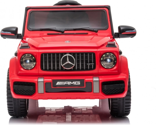 Children's battery-powered car Mercedes G63 red