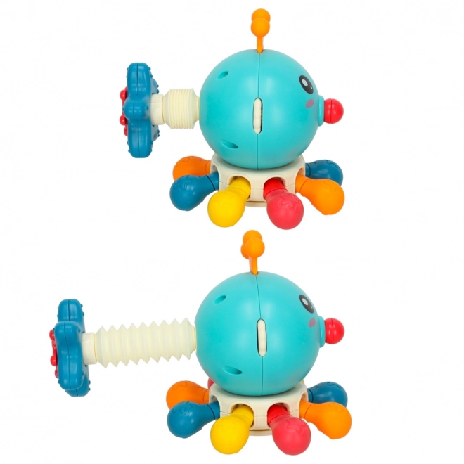 Octopus Sensory Toy for Infants Blue