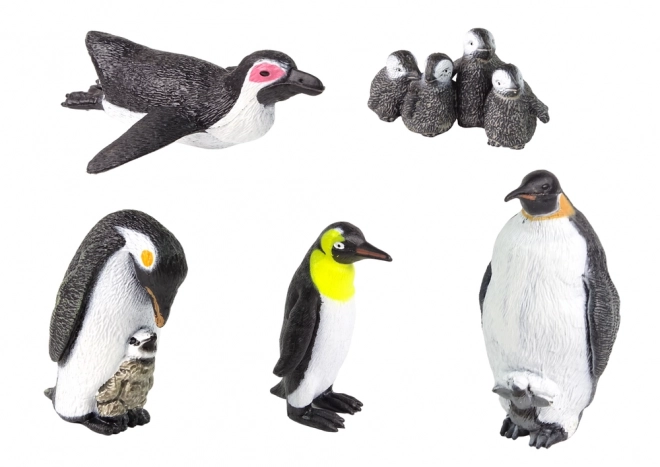 Large Set of Polar Animal Figures