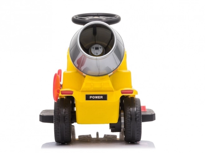 Ride-On Cement Mixer Toy with Sounds and Battery