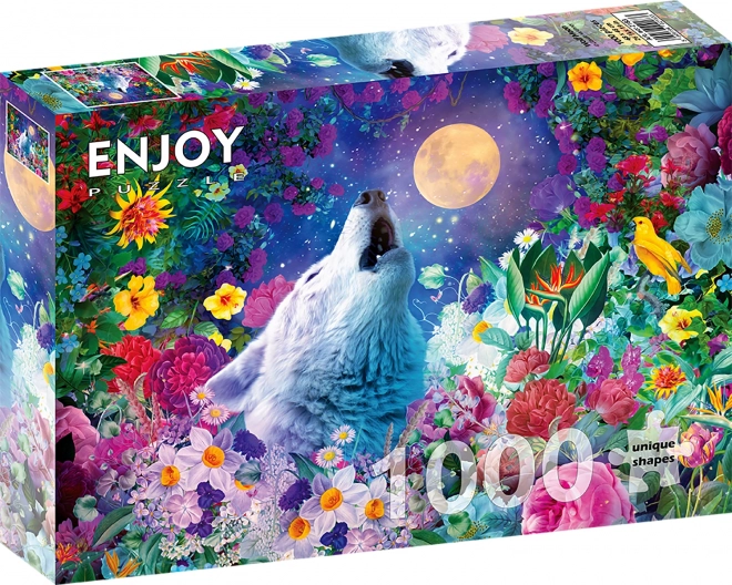 Enjoy wolf moon puzzle 1000 pieces