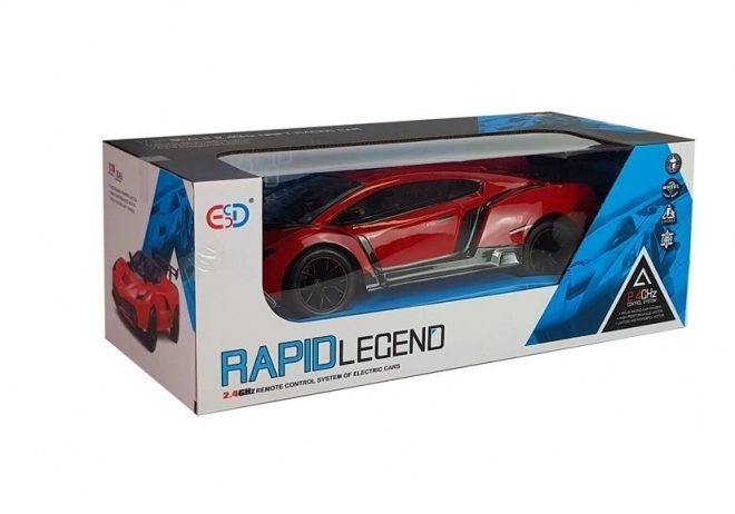 Remote Controlled Sports Car 1:10 Red