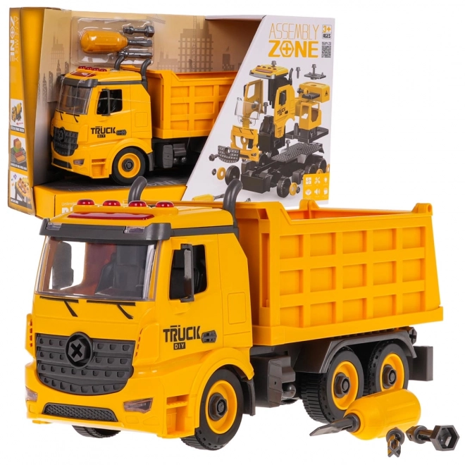 Interactive Sound Dump Truck with Accessories