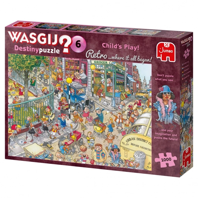 Jumbo Puzzle Wasgij Destiny Kids Fun 1000 Pieces