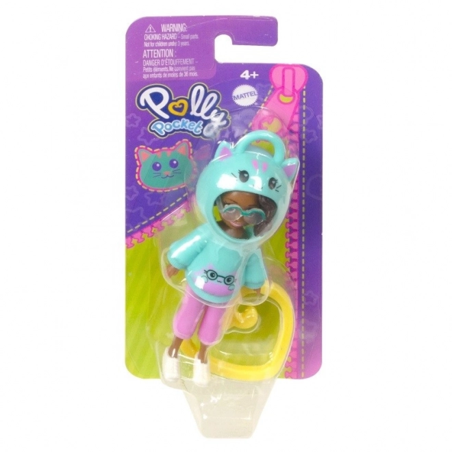 Polly Pocket Cat Charm Figure