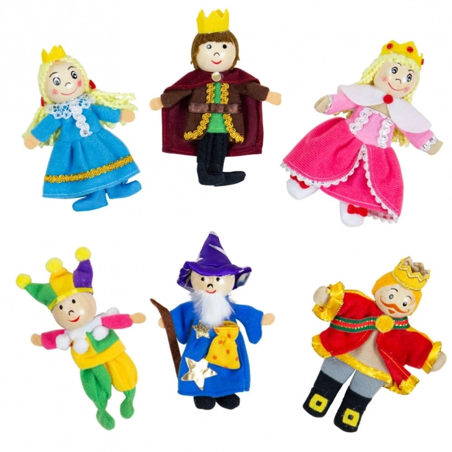 Fairy Tale Finger Puppets Kingdom Set