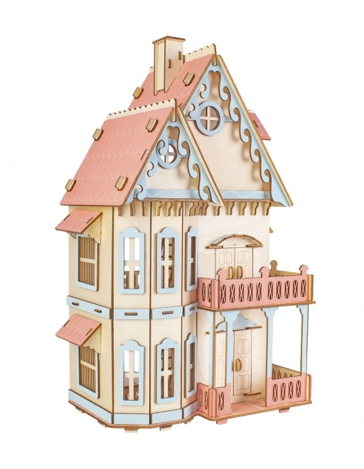 Woodcraft Gothic Villa 3D Wooden Puzzle