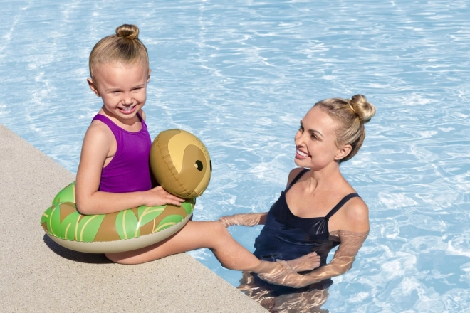 Children's Inflatable Ring Leniwiec 50 x 46 cm Bestway