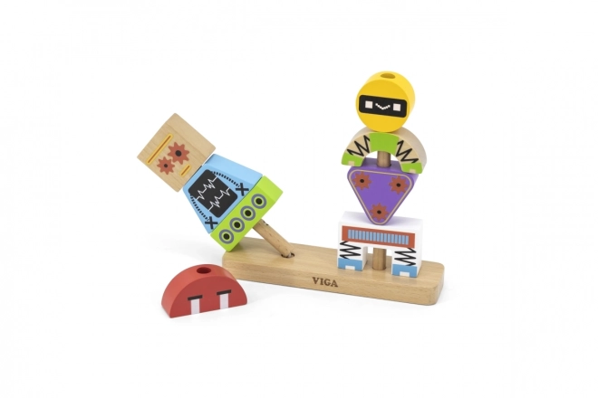 Wooden Building Set - Robot