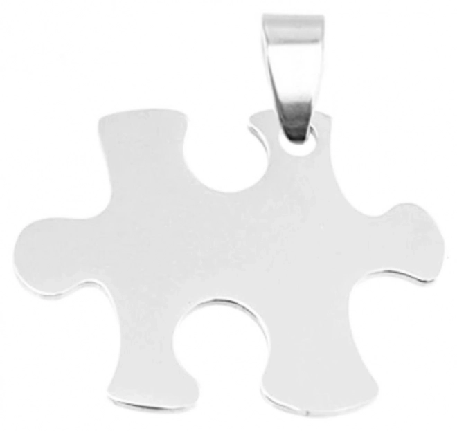 Steel Puzzle Pendant