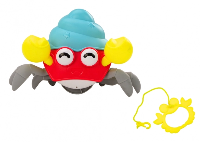 Wind-up Colorful Crawling Interactive Crab Toy