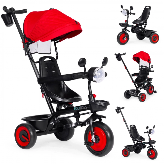 Versatile 3-in-1 Tricycle Stroller for Kids