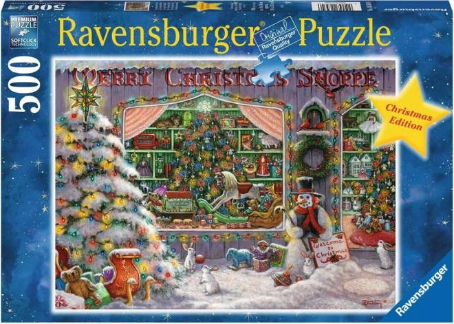 Ravensburger Puzzle Weihnachtsladen 500 Teile