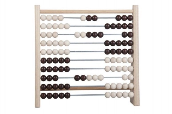 Wooden Abacus with 100 Beads