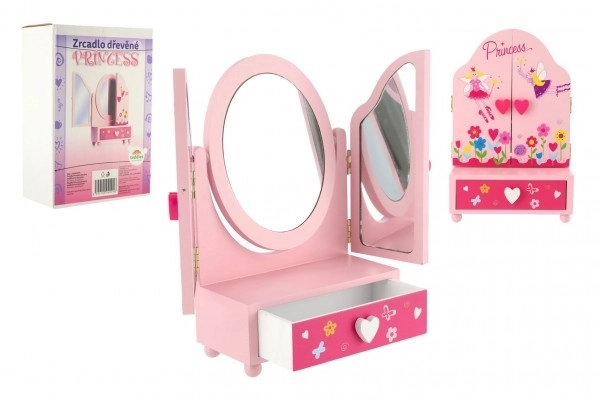 Princess Jewelry Box with Mirror